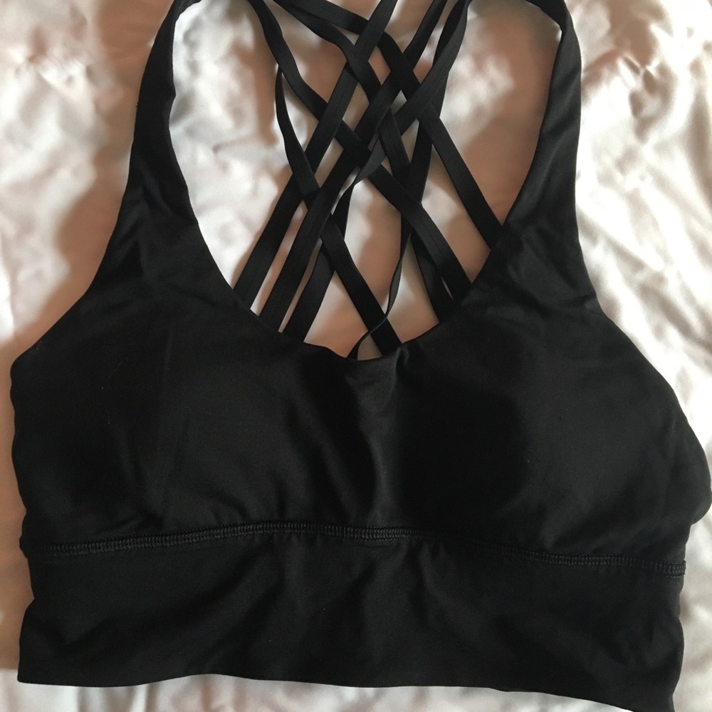 Black Lululemon Sports bra